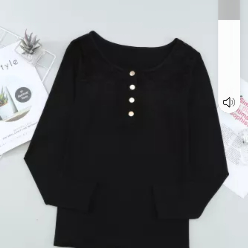 🔥New Black lace top - Picture 12 of 17